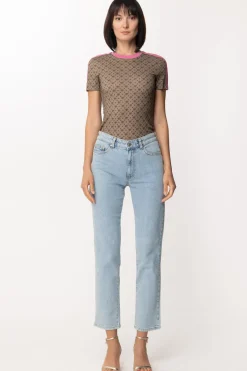 Chiara Ferragni T-shirt con Stampa Eye All OverVERDE OCCHIO