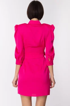 Dramèe Abito Chemisier con CinturaFUCSIA