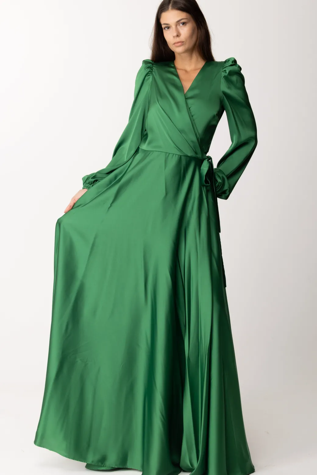 Dramèe Abito Lungo Da CerimoniaFORESTA