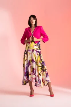 Dramèe Giacchino CropFUCSIA