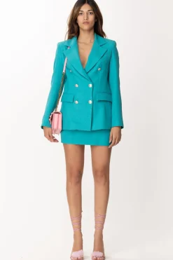 Dramèe Minigonna a Vita AltaVERDE