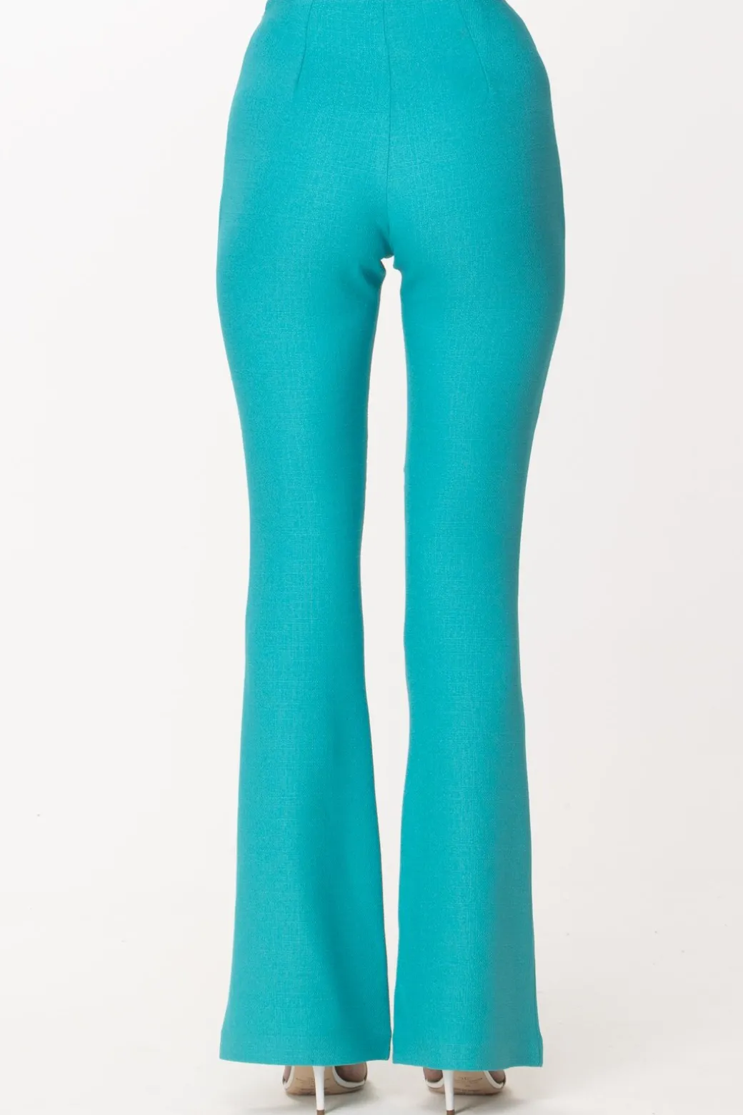 Dramèe Pantaloni a Vita AltaVERDE