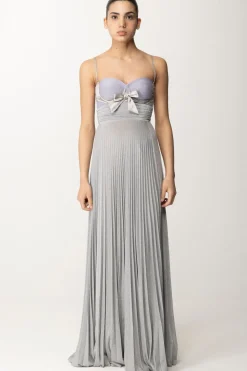 Elisabetta Franchi Abito Red Carpet In LurexIRIS/ARGENTO