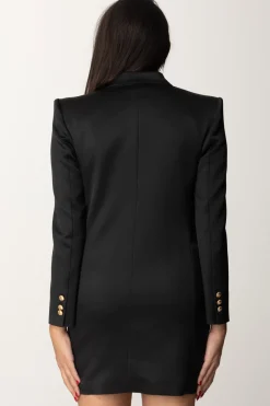 Elisabetta Franchi Abito Doppiopetto con PuntaliNERO