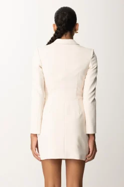 Elisabetta Franchi Abito Robe Manteau con CinturaBURRO