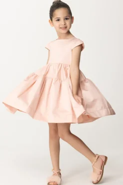 Elisabetta Franchi Bambina Abito con Gonna AmpiaDESERT ROSES