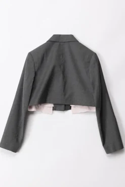 Elisabetta Franchi Bambina Giacca Crop con RicamoLEAD