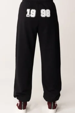 Elisabetta Franchi Bambina Jogging con Toppa 1998 Sul RetroNERO RICAMO AVORIO