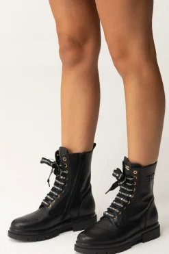 Elisabetta Franchi Bambina Tronchetti con Lacci LogatiNERO