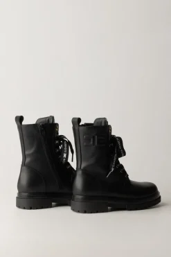 Elisabetta Franchi Bambina Tronchetti con Lacci LogatiNERO