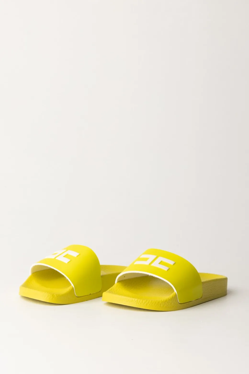 Elisabetta Franchi Bambina Sandali Pool con LogoYELLOW