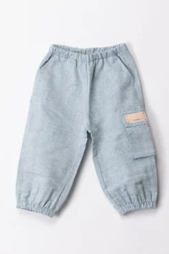 Elisabetta Franchi Bambina Jeans con Tasca e Placca LogoHEAVENLY