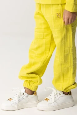 Elisabetta Franchi Bambina Sneakers con LogoWHITE/GOLD