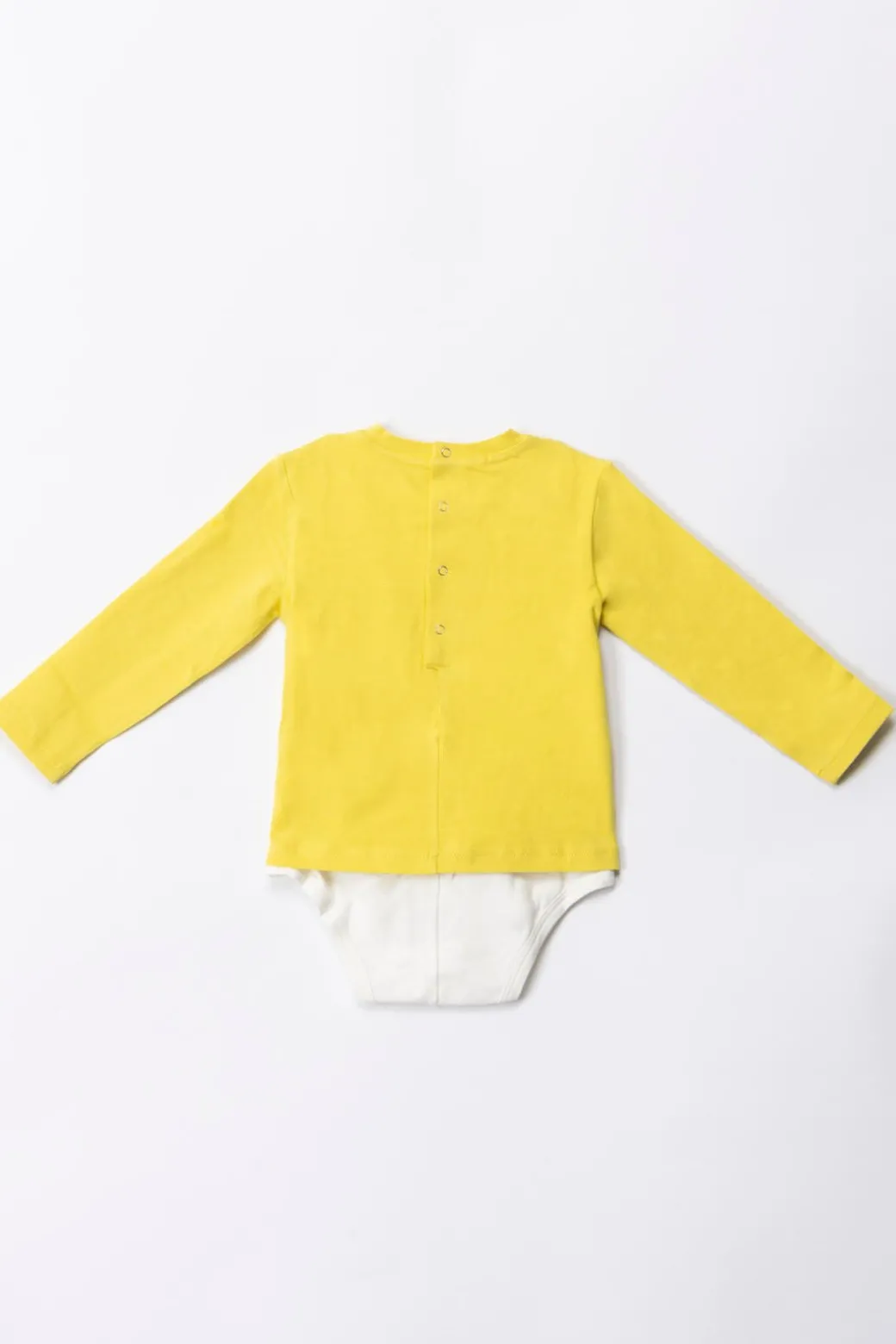 Elisabetta Franchi Bambina Completo Body e Leggings Logo EmbossedCEDAR/IVORY