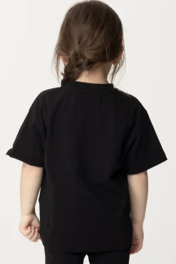 Elisabetta Franchi Bambina T-shirt con Etichetta LogoBLACK PINK LABEL