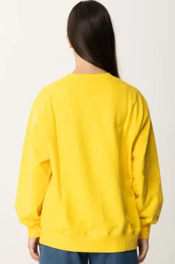 Elisabetta Franchi Bambina Felpa Over con Ricamo LogoMIMOSA RICAMO POWDER PINK