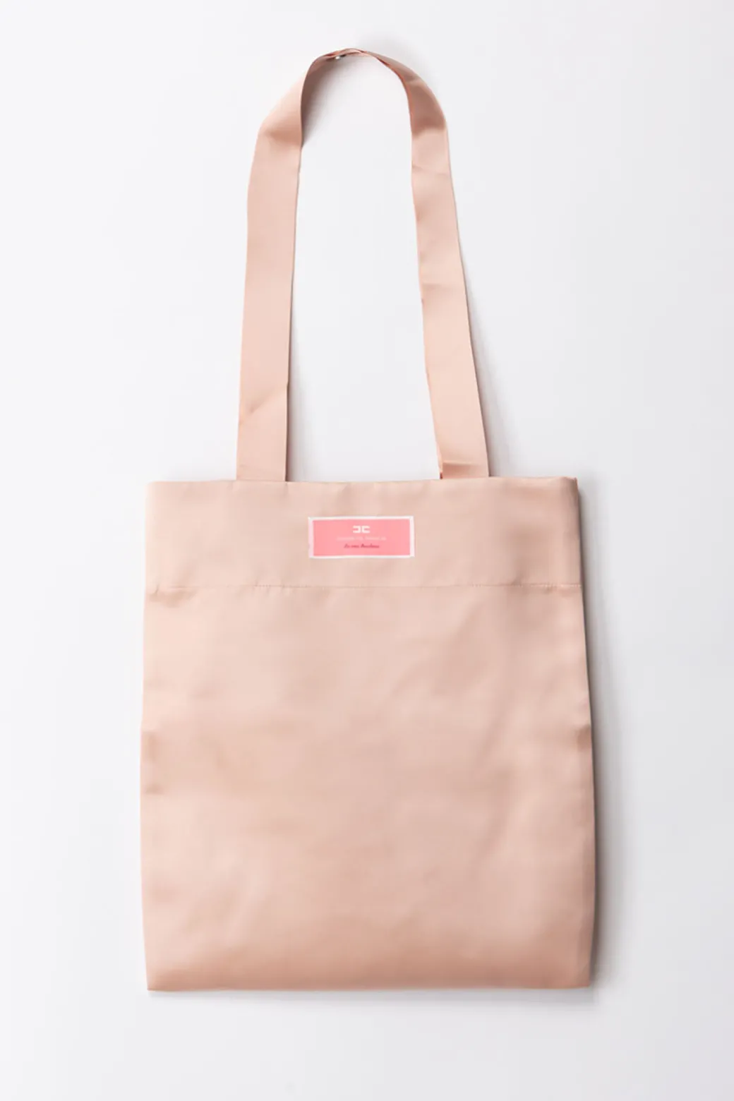 Elisabetta Franchi Bambina Shopper In DuchesseDESERT ROSE LABEL PINK FLUO