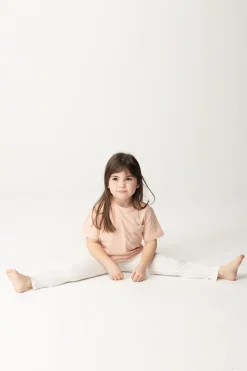 Elisabetta Franchi Bambina T-shirt Stampa ReservedDESERT ROSES/IVORY