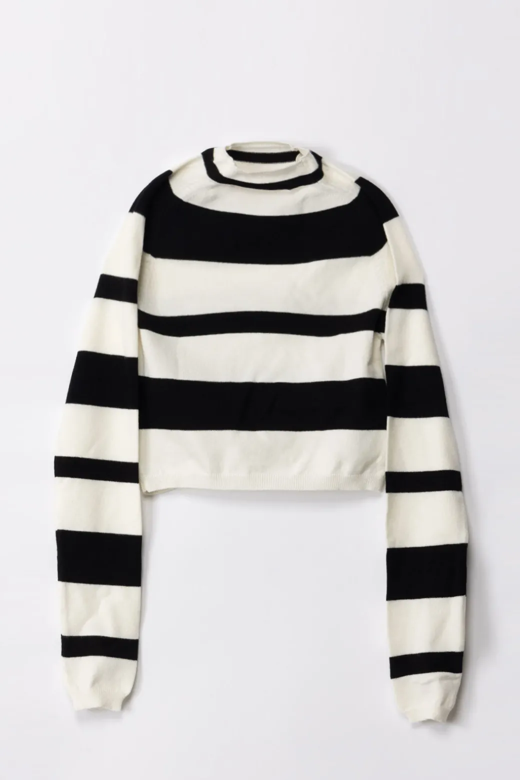 Elisabetta Franchi Bambina Dolcevita a RigheBUTTER/BLACK