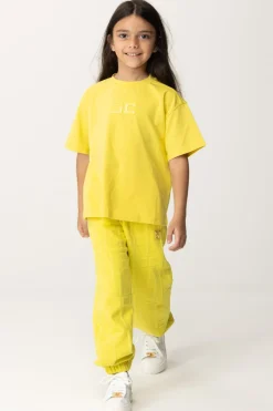 Elisabetta Franchi Bambina T-shirt con Logo StampatoCEDAR