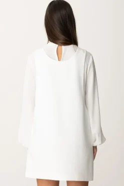 Elisabetta Franchi Bambina Completo Camicia e ScamiciatoAVORIO/AVORIO/CRYSTAL