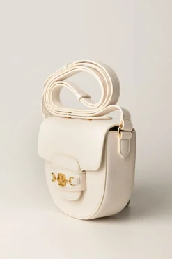 Elisabetta Franchi Bambina Borsa a Tracolla con MorsettoBURRO