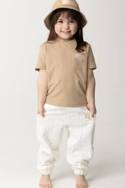 Elisabetta Franchi Bambina T-shirt con Taschino e LogoSAND