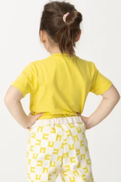 Elisabetta Franchi Bambina T-shirt Over con Applicazione Logo CcCEDAR