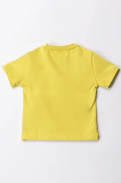 Elisabetta Franchi Bambina T-shirt Over con Applicazione Logo CcCEDAR