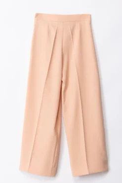Elisabetta Franchi Bambina Pantalone In Crepe con Fiocco e StrassDESERT ROSES