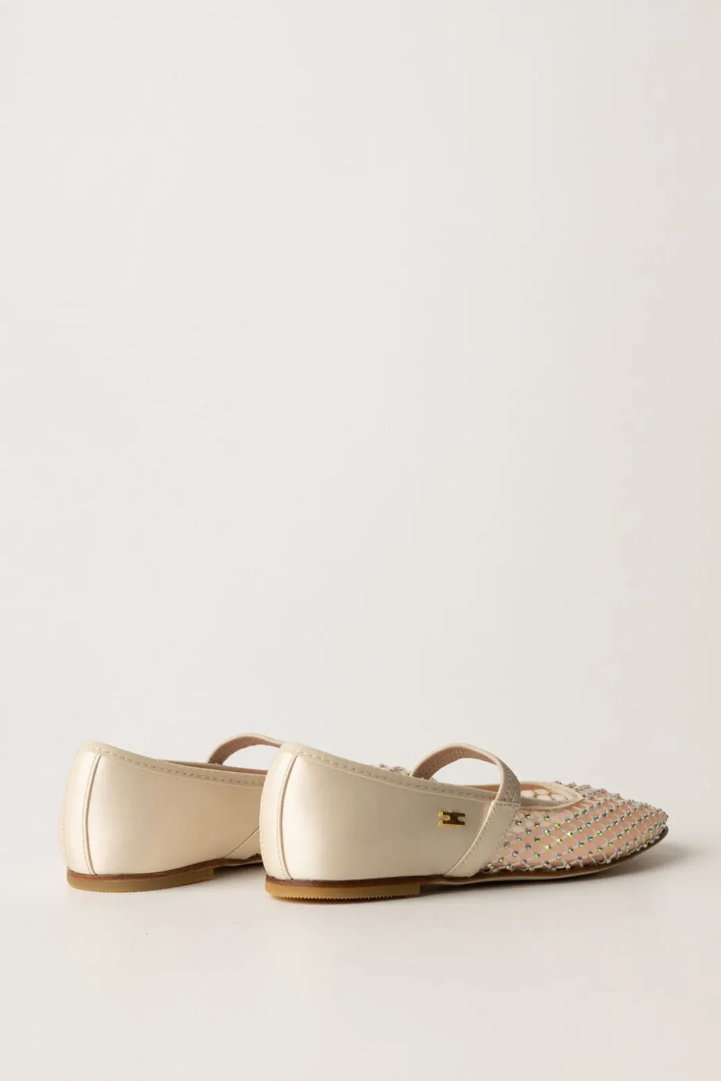 Elisabetta Franchi Bambina Ballerine a Rete con StrassBUTTER