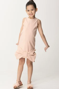 Elisabetta Franchi Bambina Abito Tubino con Maxi FioccoDESERT ROSES