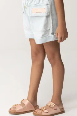 Elisabetta Franchi Bambina Sandali SlidePINK