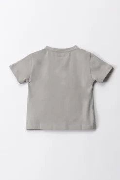 Elisabetta Franchi Bambina T-shirt Stampa ReservedLEAD/IVORY