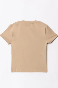 Elisabetta Franchi Bambina T-shirt con TaschinoSAND LABEL PINK