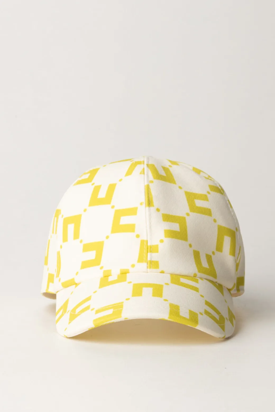 Elisabetta Franchi Bambina Cappellino Da Baseball Stampa Logo CubicoBUTTER/CEDAR