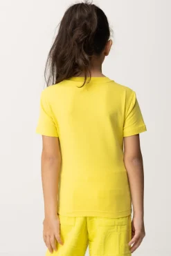 Elisabetta Franchi Bambina T-shirt con TaschinoCEDAR LABEL PINK FLUO