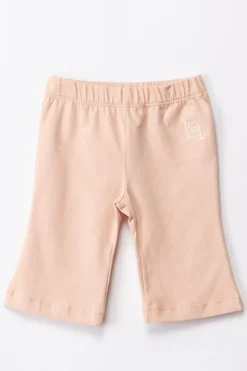 Elisabetta Franchi Bambina Completo T-shirt e Leggings con RicamoIVORY/DESERT ROSE