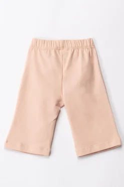 Elisabetta Franchi Bambina Completo T-shirt e Leggings con RicamoIVORY/DESERT ROSE