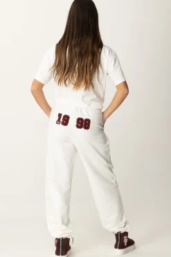 Elisabetta Franchi Bambina Jogging con Toppa 1998 Sul RetroAVORIO RICAMO ROUGE NOIR