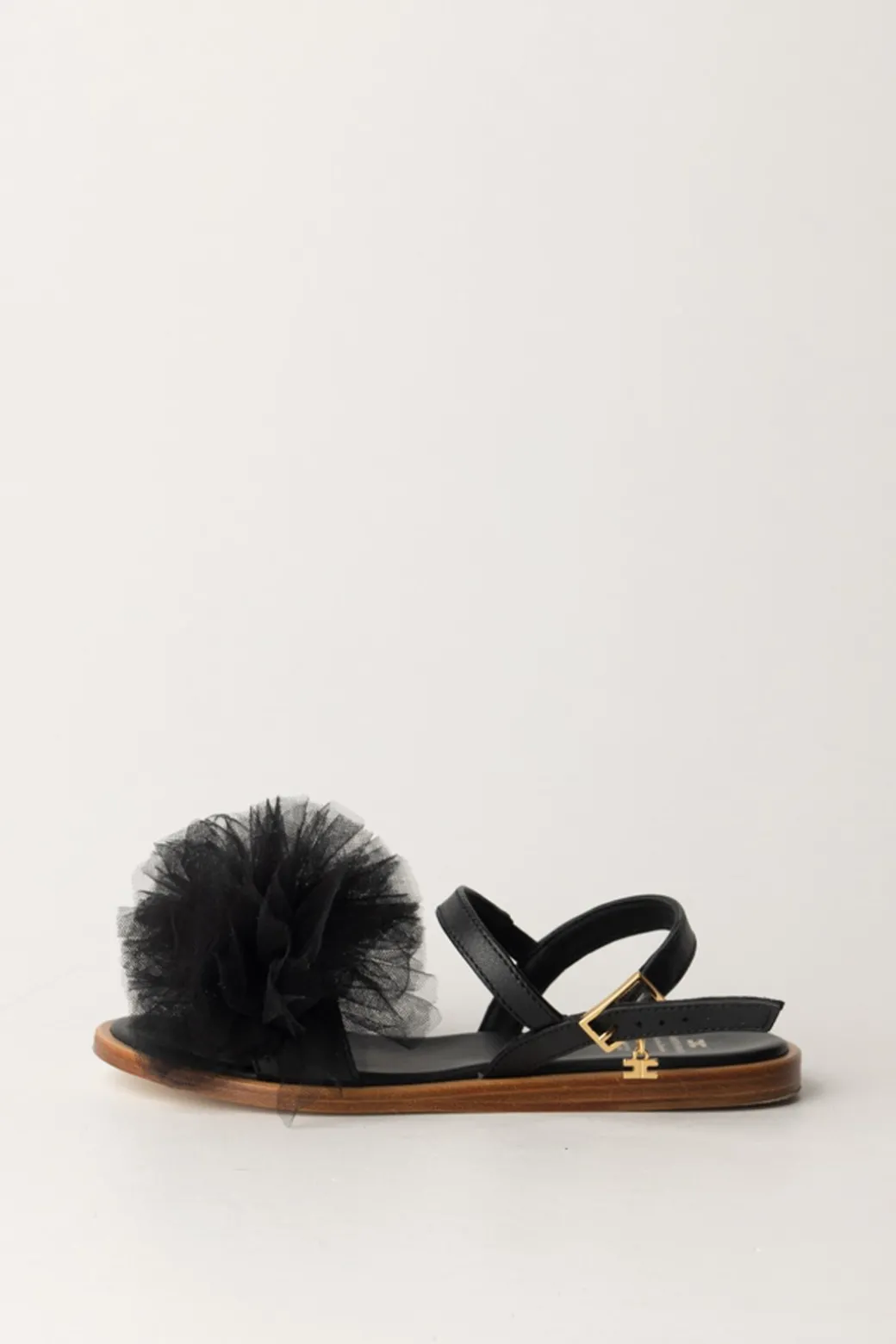 Elisabetta Franchi Bambina Sandali FlatBLACK
