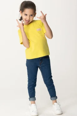 Elisabetta Franchi Bambina T-shirt con Taschino e LogoCEDAR