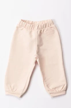 Elisabetta Franchi Bambina Panta-jogging con Logo Cc RicamatoPORCELAIN