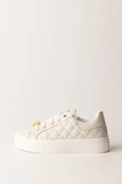 Elisabetta Franchi Bambina Sneakers Bassa TrapuntataPANNA