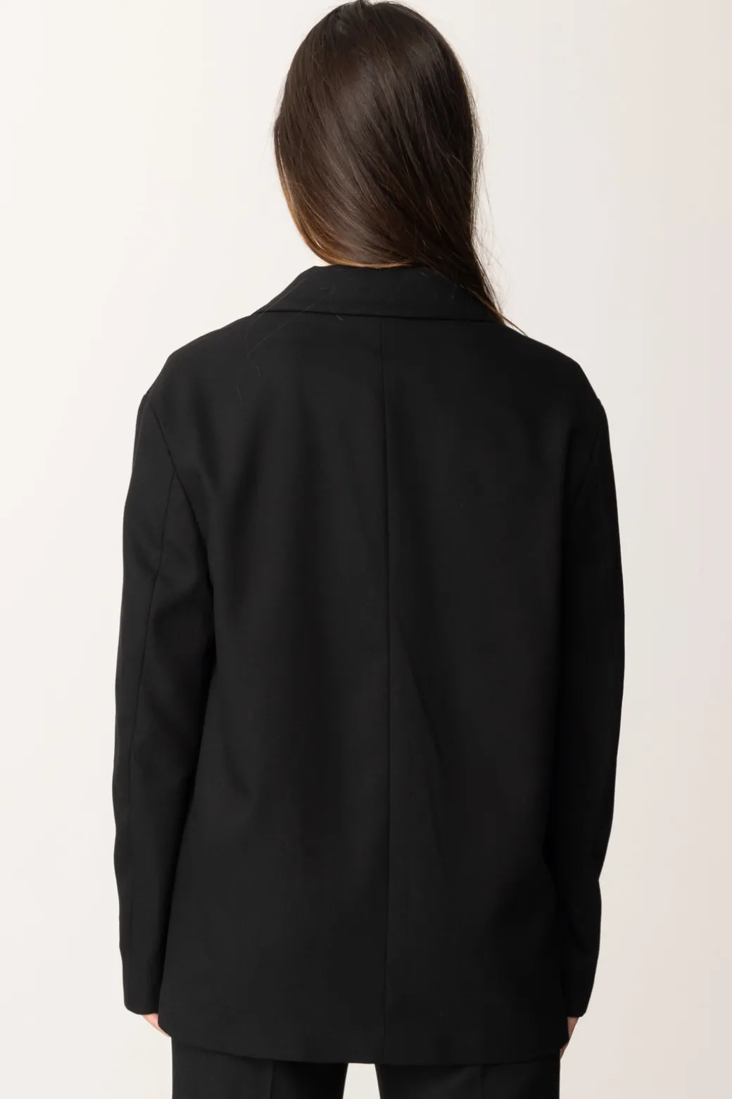 Elisabetta Franchi Bambina Giacca con Bande a Contrasto e Logo Sulla ManicaNERO/AVORIO/ROUGE NOIR-AVORIO