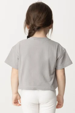 Elisabetta Franchi Bambina T-shirt con Ricamo StemmaLEAD