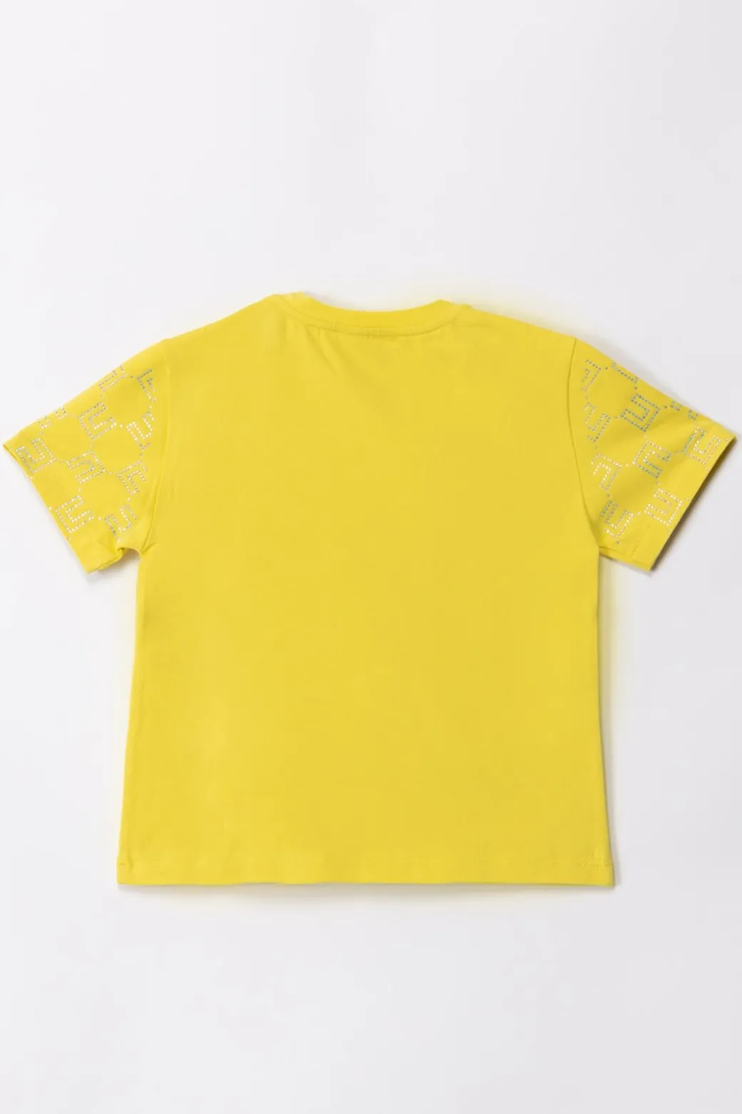 Elisabetta Franchi Bambina T-shirt con Pattern Logo In StrassCEDAR