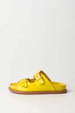 Elisabetta Franchi Bambina Sandali SlideYELLOW