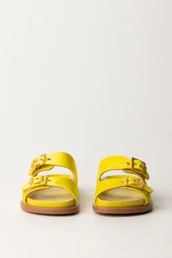 Elisabetta Franchi Bambina Sandali SlideYELLOW