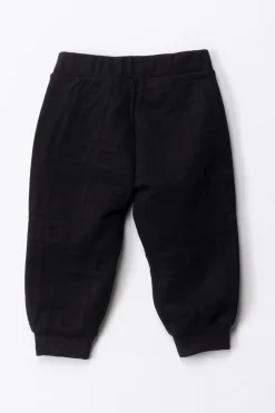 Elisabetta Franchi Bambina Completo Body e Leggings Logo EmbossedBLACK/IVORY